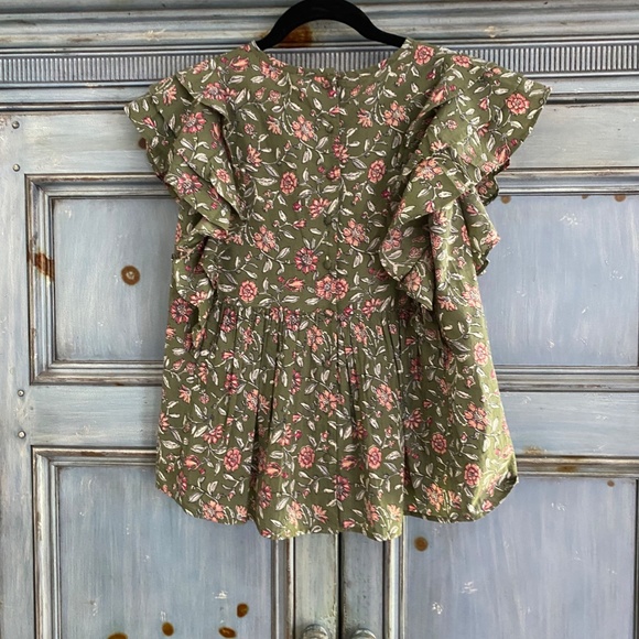 Sezane Ruffle Top - Picture 5 of 7